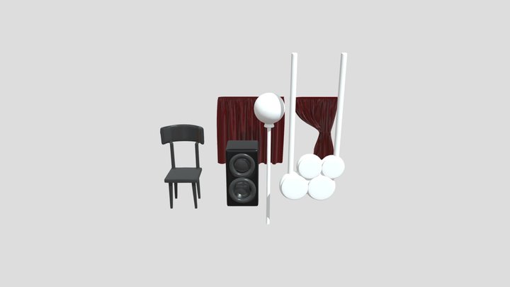 Pack de Escenario (fnaf) 3D Model