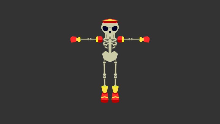 Mc Skeleton 3D Model