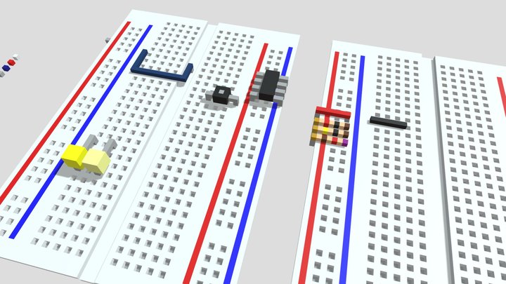 Arduino breadboard 3D - TurboSquid 1157740