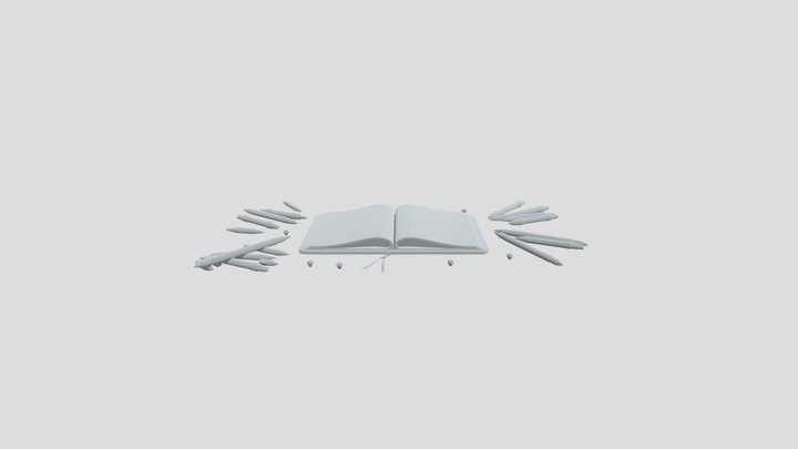 Sketchbook 3D Model