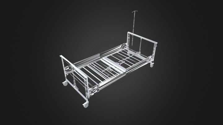 Homecare bed 3D Model