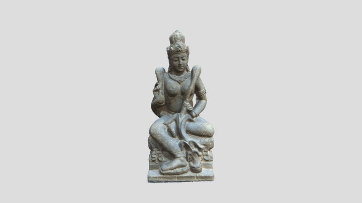 Photo scan of a statuette 3D Model