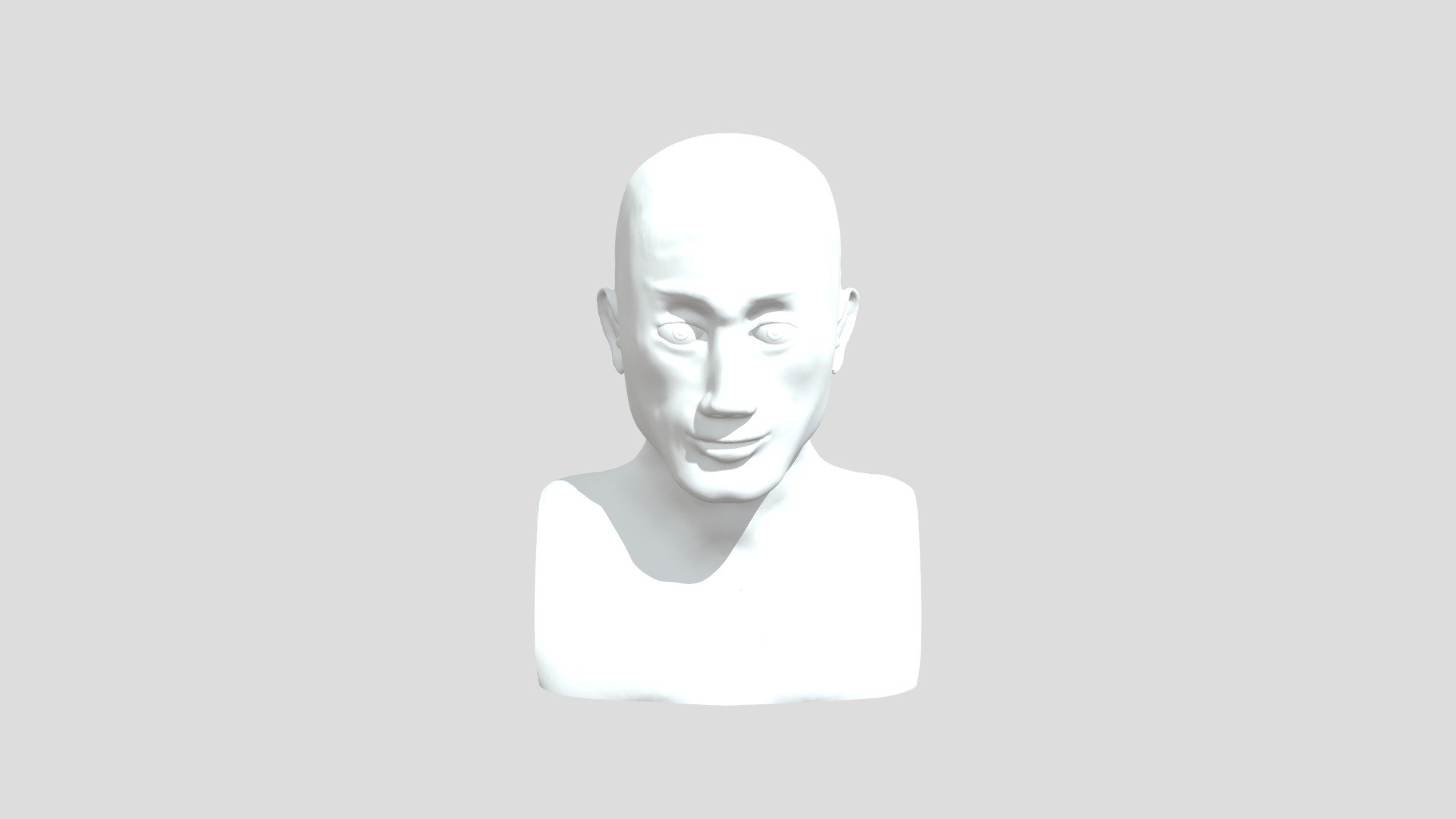 Male Human Head