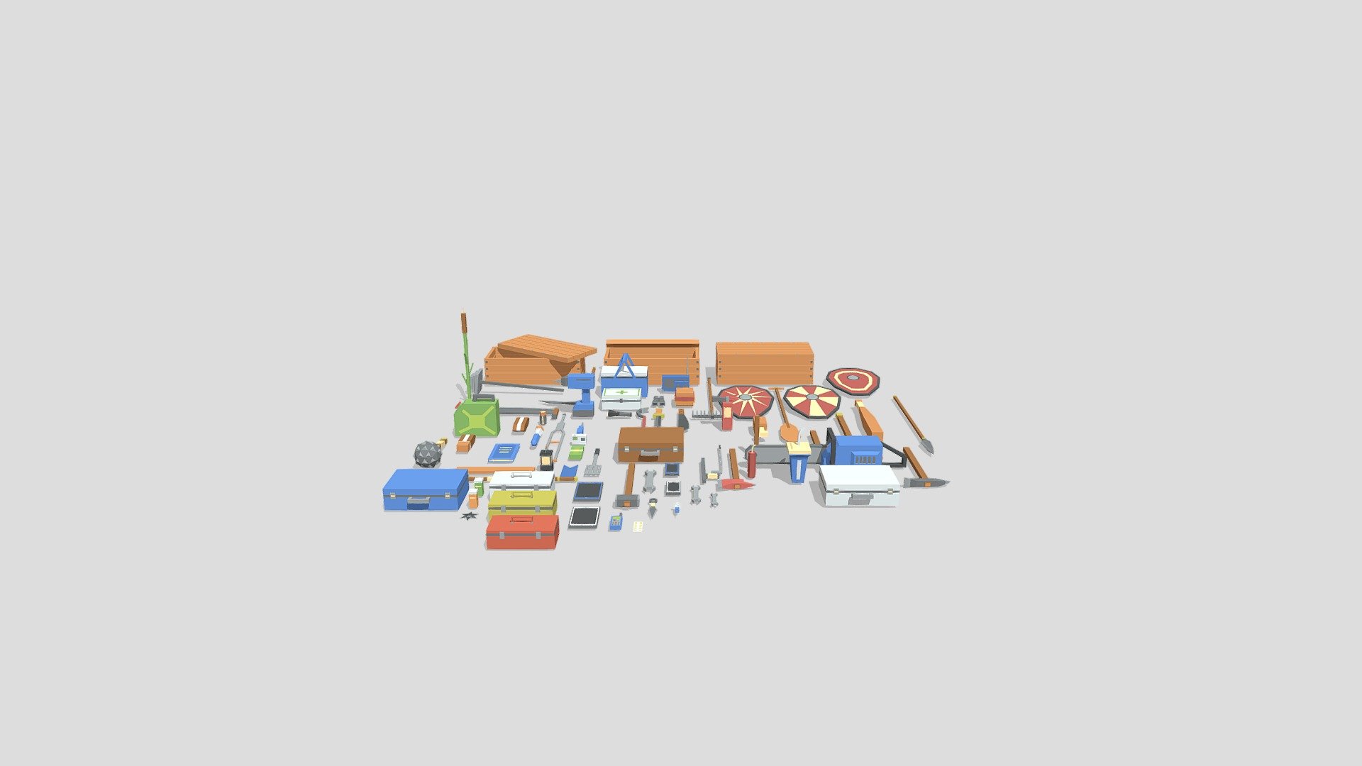 A Set Of Simple Assets - 3D model by A.R.S|T. (@arseniy3600) [1d9a69a ...