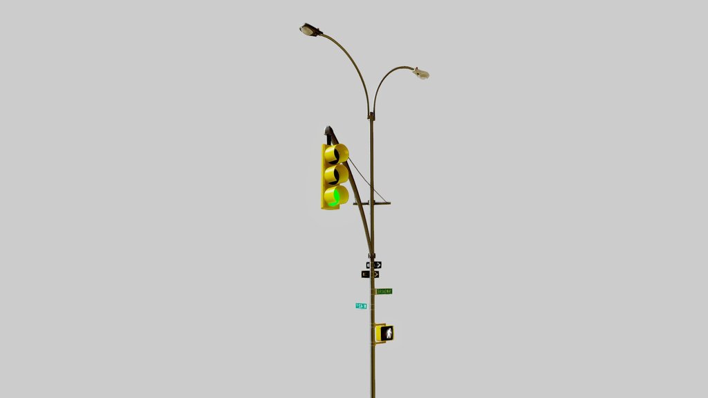 1990s-2000s NYC Traffic Light