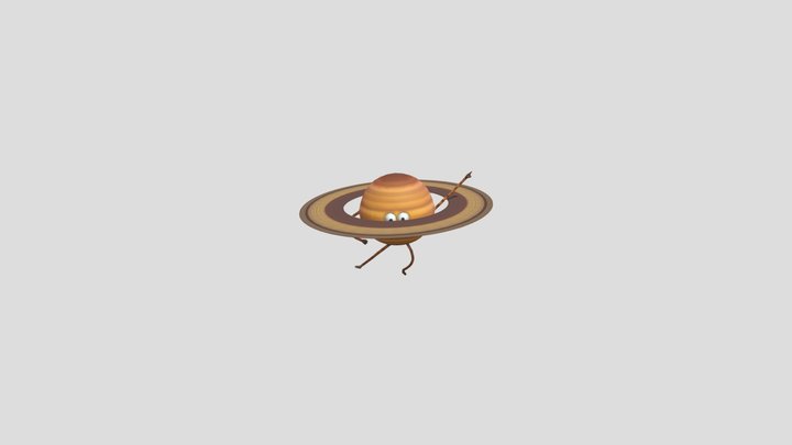 Dancing planet 3D Model