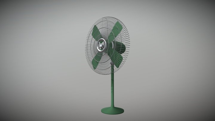 Fan 3D Model