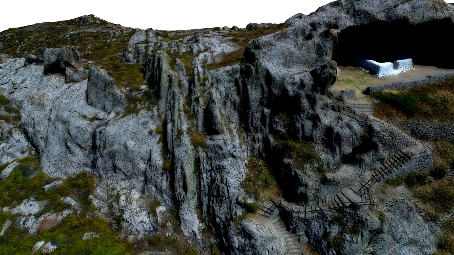 Panagia Kakaviotisa Geosite Lemnos island — Sketchfab embed 3D viewer