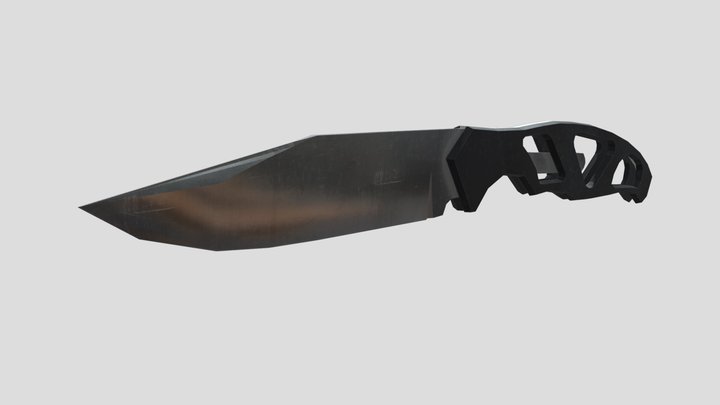 gerber knife 3D Model