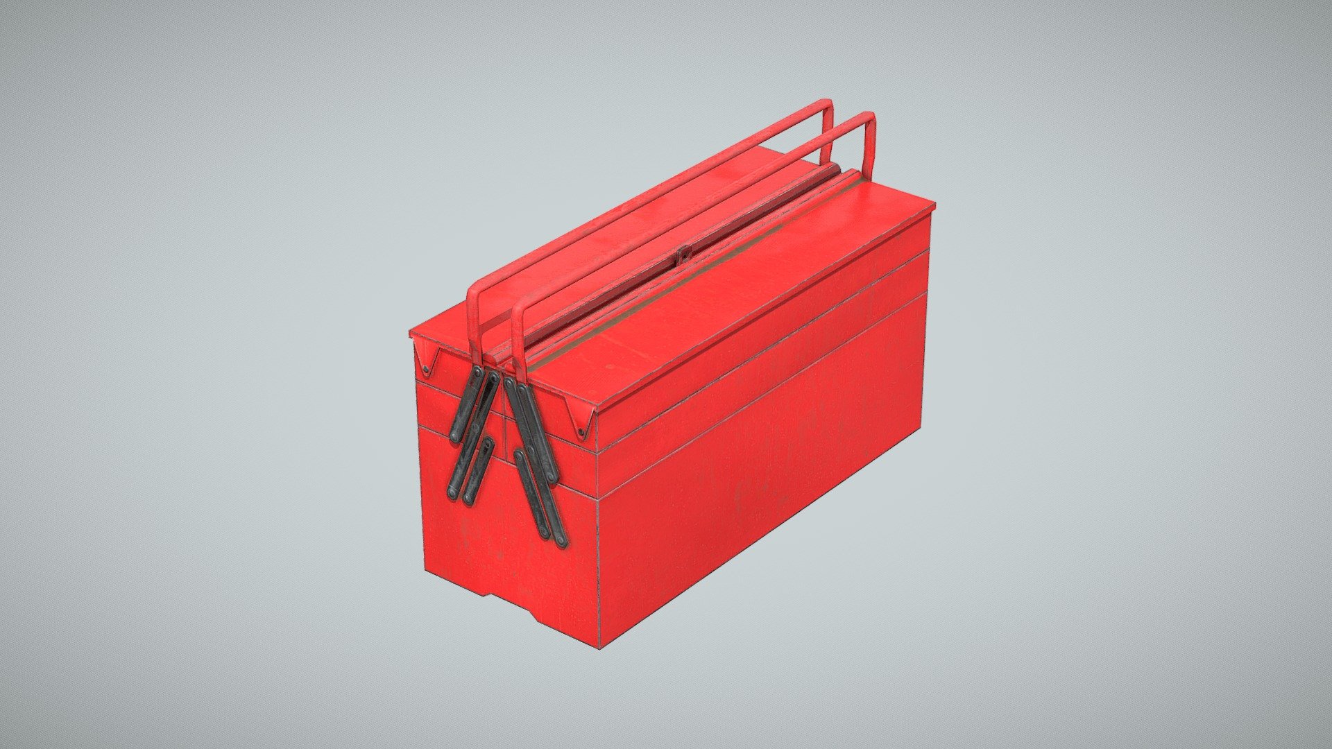 Metal Cantilever Tool Box - Buy Royalty Free 3D model by Outlier Spa ...