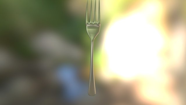 Fork 3D Model