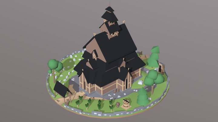 Simple Scene 3D Model