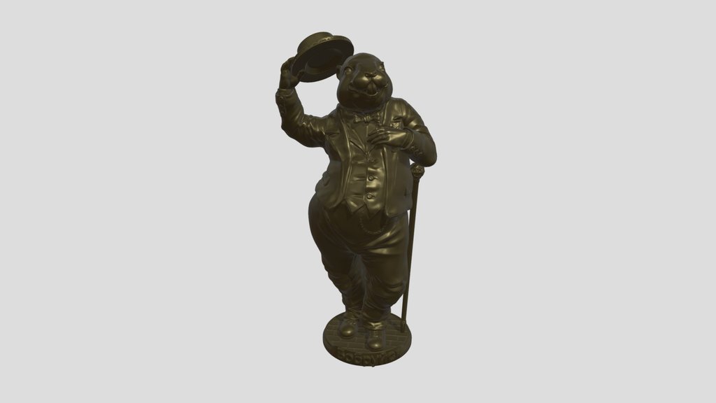 Beaver Statue