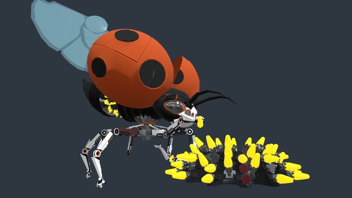 Boz (Божья коровка) 3D Model