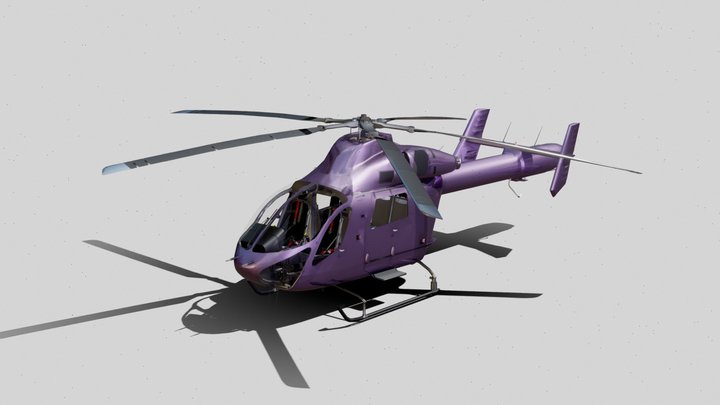 MD Helicopters MD-902 Explorer 3D Model