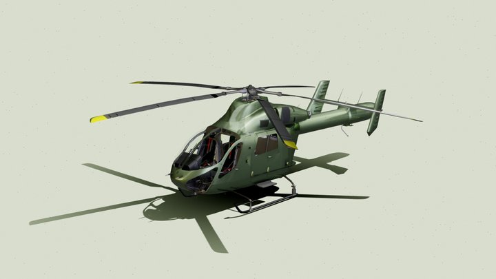 MD Helicopters MD-902 Explorer 3D Model
