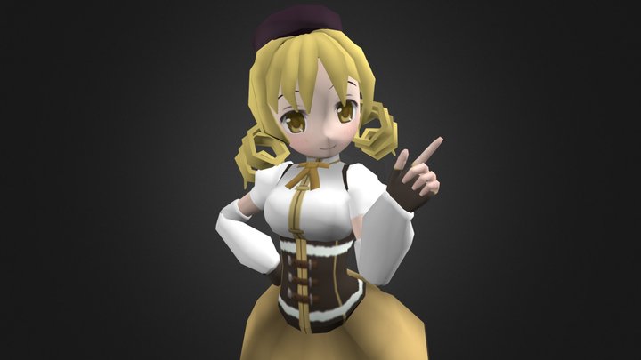 Tomoe_mami 3D models - Sketchfab