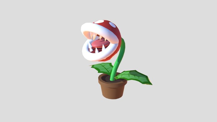 McCarthy_Piranha_Plant 3D Model