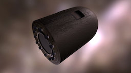 Jules Verne's "Columbia" Spaceship 3D Model