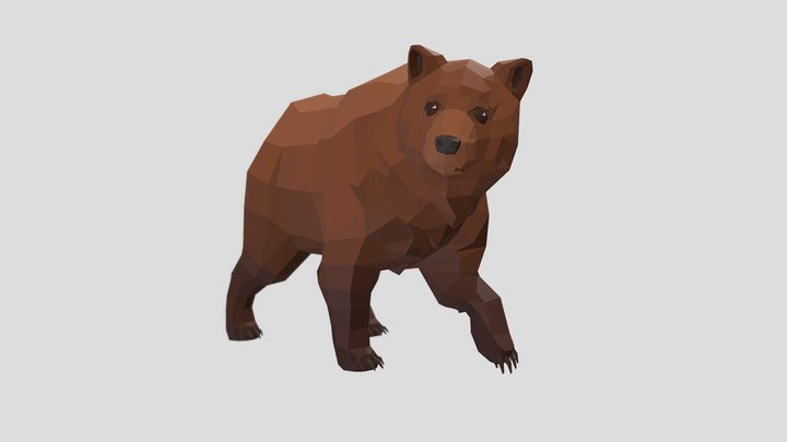 Bear | Bravery | Aakwa’ode’ewin 3D Model