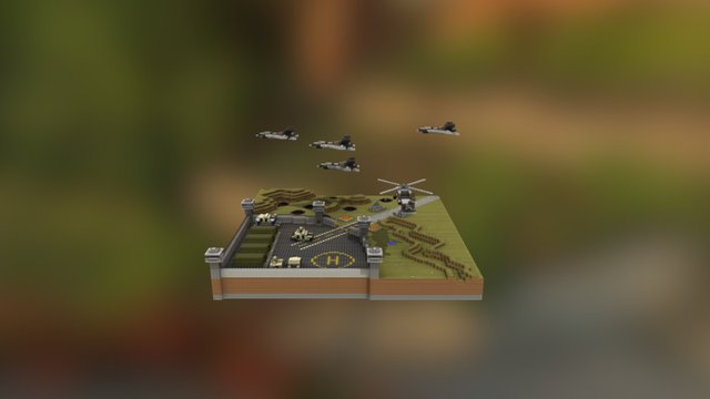 Military Camp (InchiBattle [1.8] [v2.0]) 3D Model