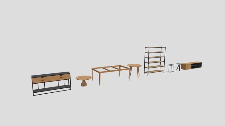 muebles 3D Model