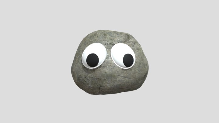 Pet Rock 3D Model
