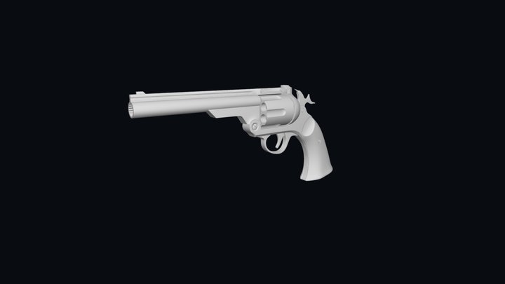 Revolver 3D Model