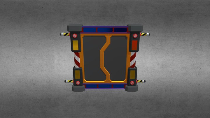 PORTAL DOOR 3D Model