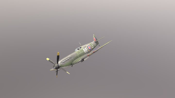 supermarine_spitfire 3D Model