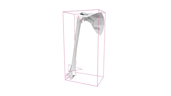 大臂结构概括 3D Model