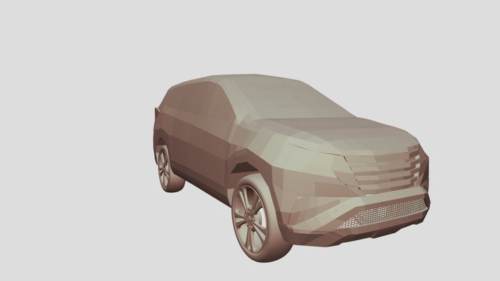 Toyota Rush 3D Model