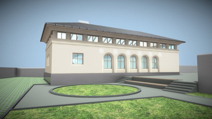 Эскиз Трапезной 3D Model