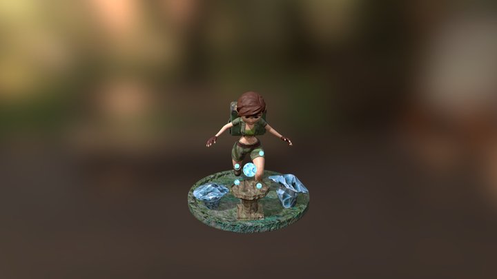 Stylized Character 3D Model