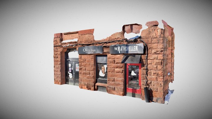 Evolve and Rathskeller entrance 3D Model