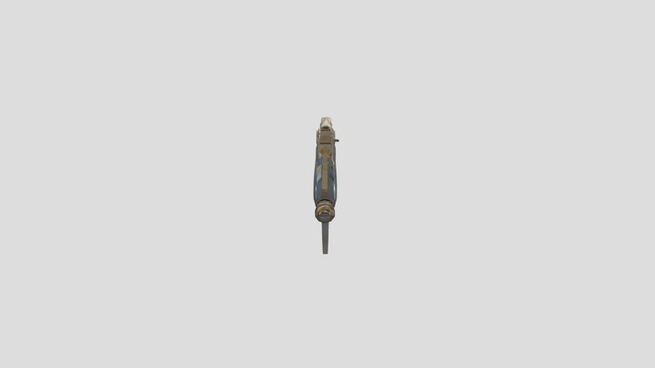 Apex Legends Flatline Champion Edition 3D Model