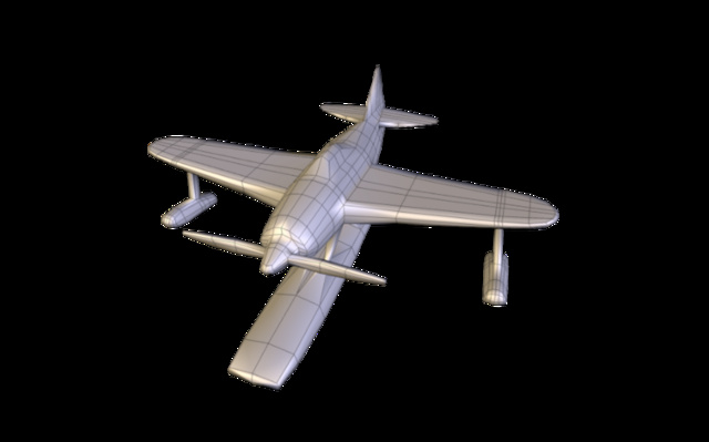 Wasserflugzeug 3D Model