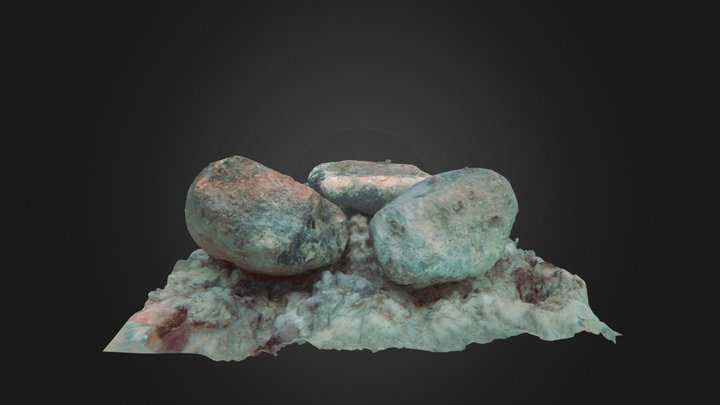 Cambou Bay Ballast Stones 3D Model