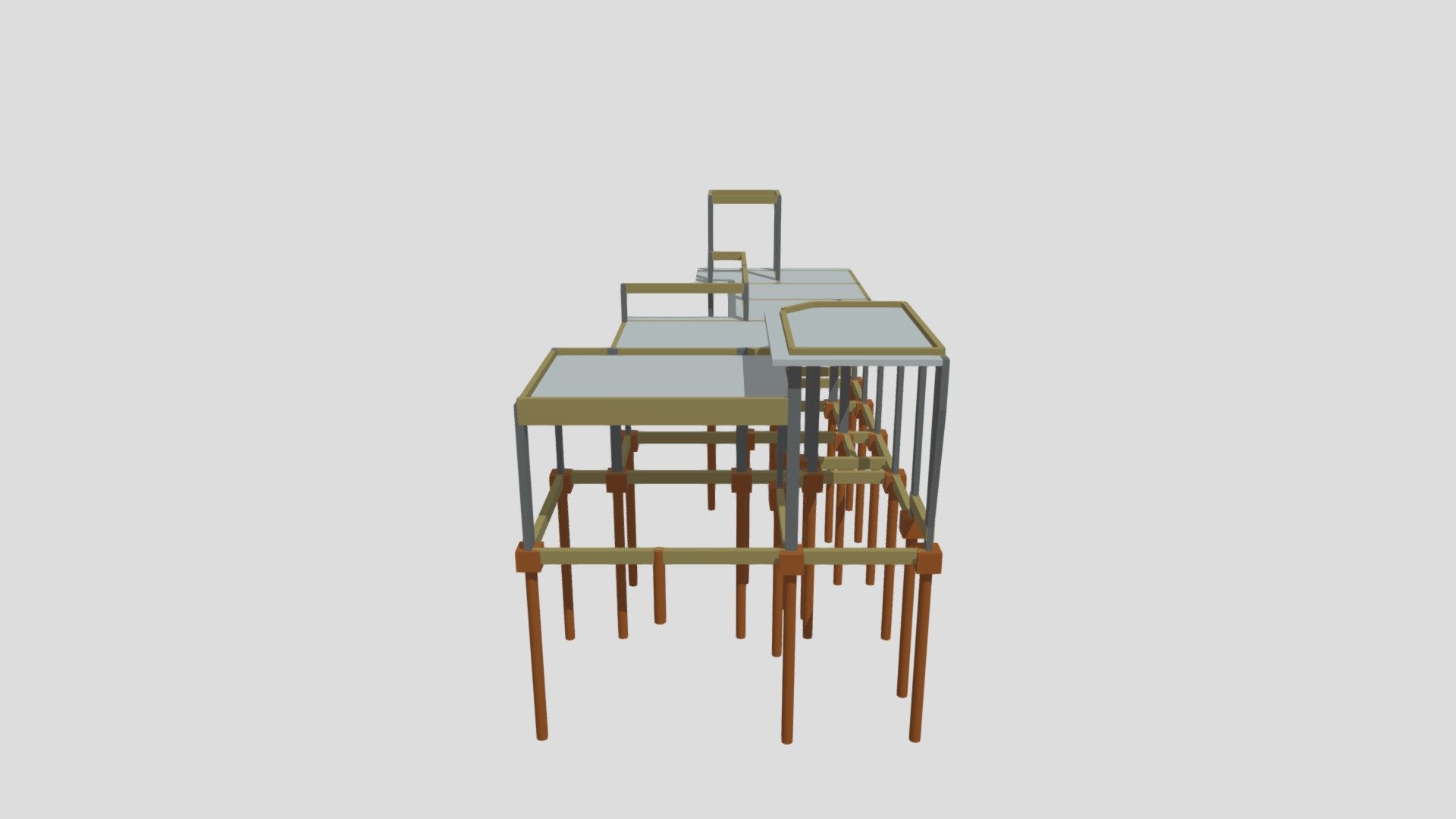 ESQUELETO ESTRUTURAL — Sketchfab embed 3D viewer