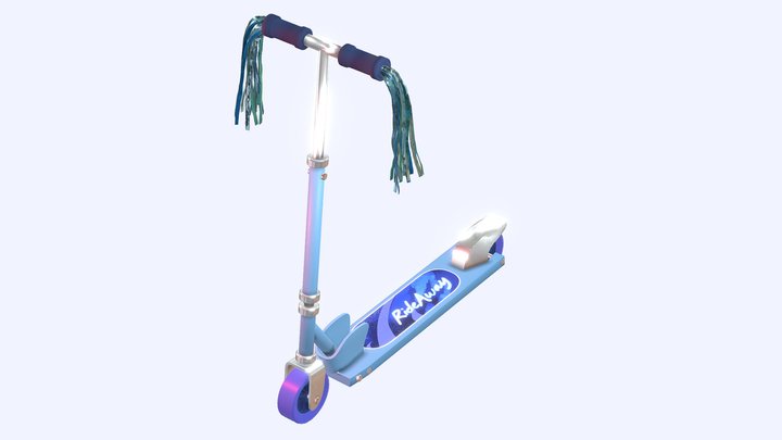 Scooter (3December Prompt) 3D Model