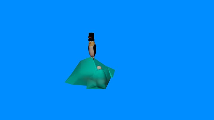 Pinguin paradice 3D Model