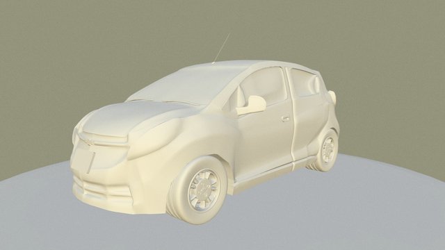 Spark GT 3D Model