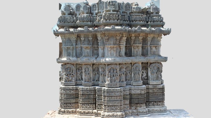 3D Scan of 13th Century Temple 3D Model