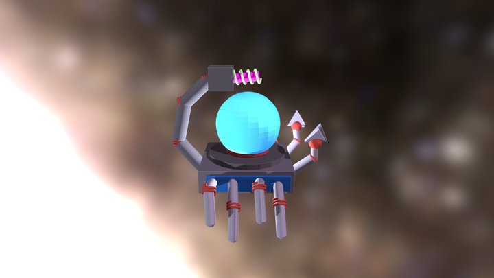 SpideyBot 3D Model