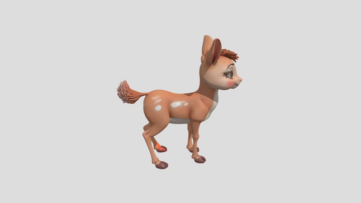ciervo_bebé 3D Model