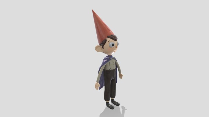 Modelo Over de Garden Wall 3D Model