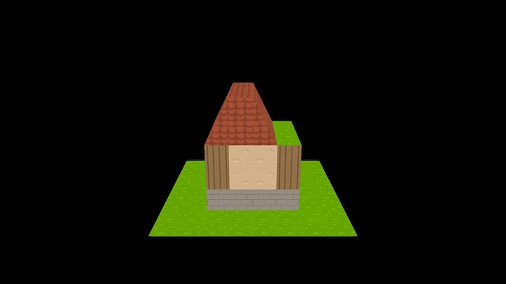 Test House 5 (New Sprytile with Padding) 3D Model