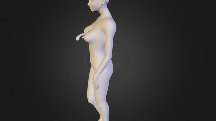 Woman Pose 3D Model