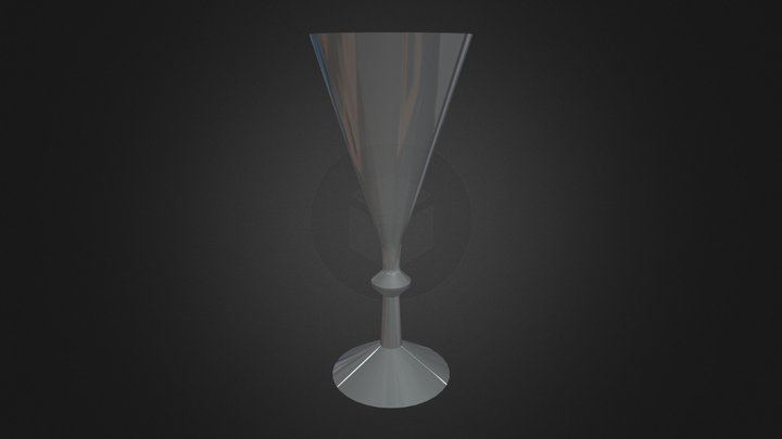 Sherry Wine Glass 3D Model