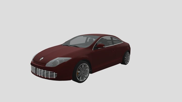 2008 Renault Laguna Coupe – Modello 3D gratuito STL